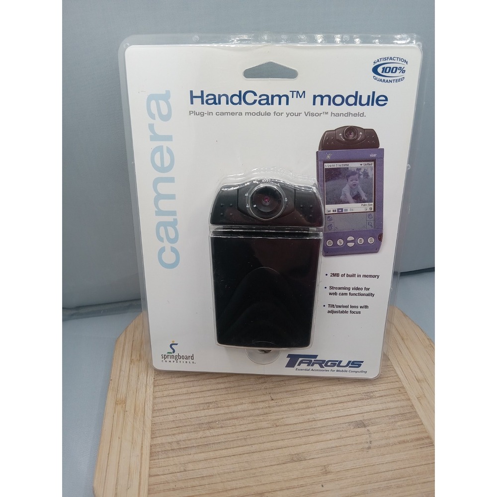 Targus Handcam Module PLUG In Camera And‎ Hand Held Vintage - Picture 2 of 11